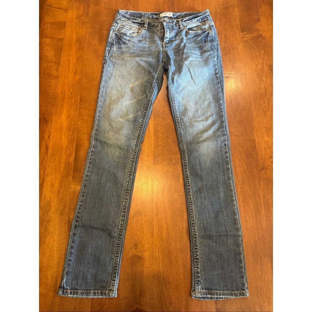 Aeropostale Bayla Skinny Jeans Womens 0 Short Y2K Low Rise Stretch Denim Light W